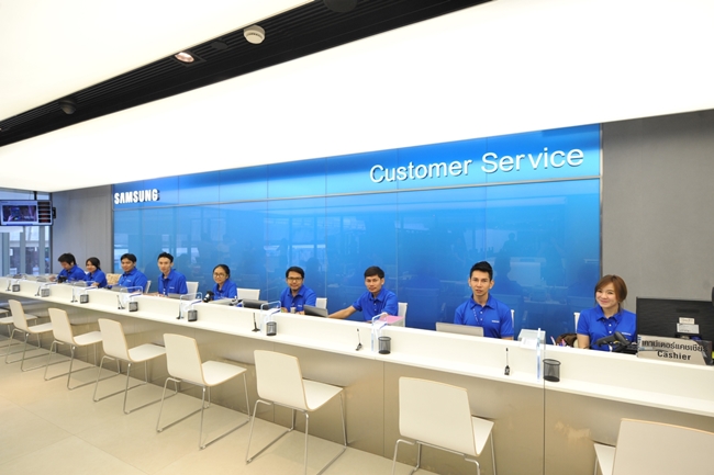 Samsung Experience Store ชั้น 3 บริการลูกค้า ซัมซุง เซอร์วิส