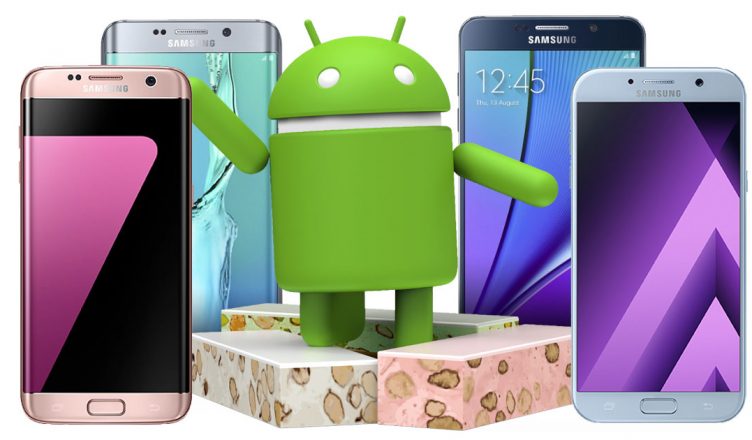 Samsung Android 7.0 nougat