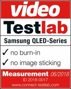 Samsung QLED TV 2018 Burn in Test