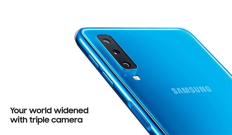 Samsung Galaxy S10 Triple Camera Detail