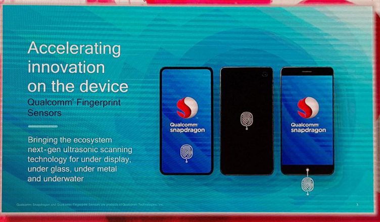 Samsung Galaxy S10 with Qualcomm fingerprint