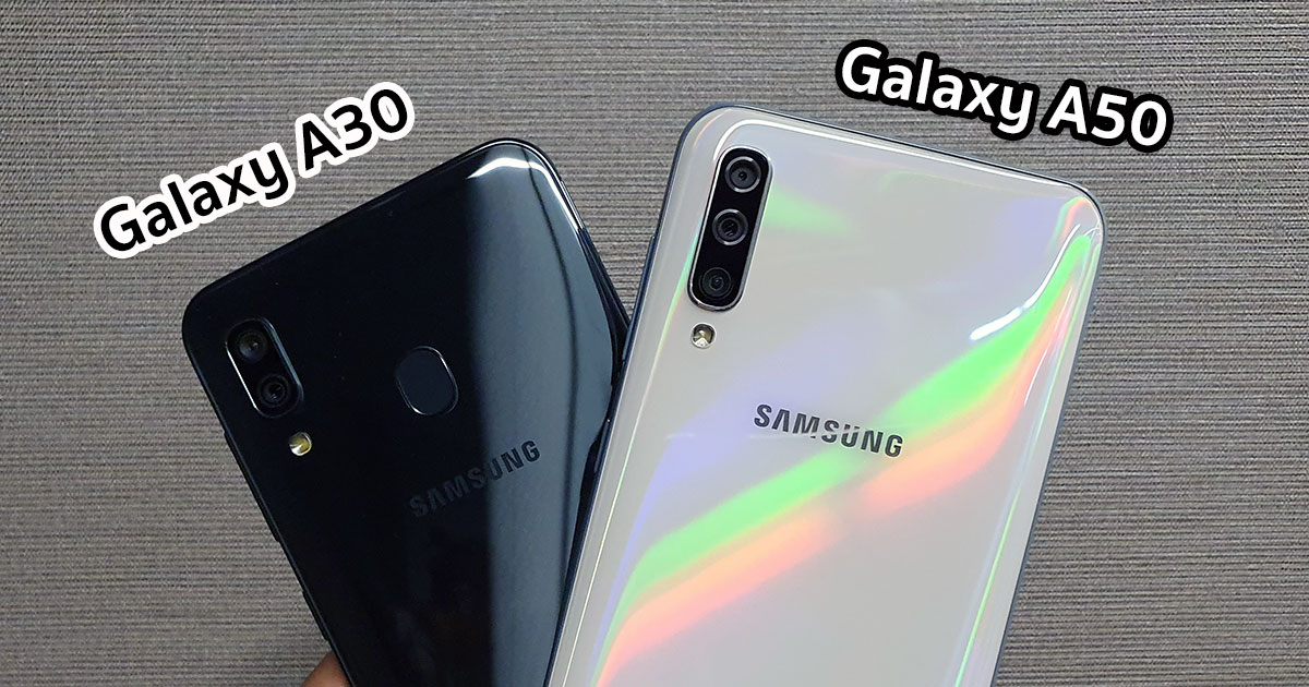 พรีวิวแกะกล่อง Samsung Galaxy A30 และ Samsung Galaxy A50